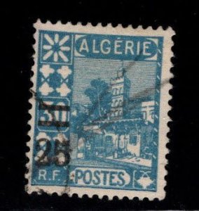 ALGERIA Scott 69 Used 25c surcharge  stamp