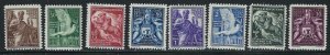 Vatican C1-8 MH 1938 set (fe4435)