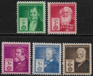 United States #889-93 MNH Set - American Inventors