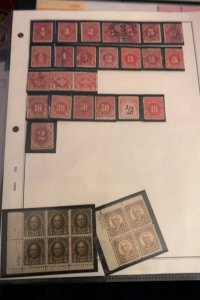 Large Mixed Lot mostly Postmarked US Stamps