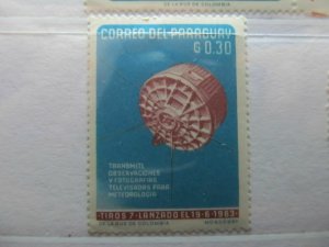 1964 Paraguay 30c Fine MNH** Space Satellite A4P34F67-