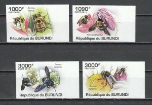 Burundi, 2011 issue. Honey Bees, IMPERF issue. ^