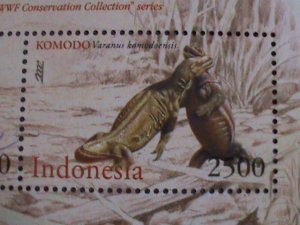 INDONESIA 2000 SC# 1915-WWF-WORLDWIDE FUND FOR NATURE MNH S/S- VERY FINE