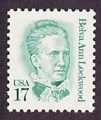 2178 Belva Ann Lockwood mint single