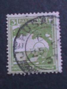 ​PALESTINE-1927- SC#64 RACHAEL'S TOMB-USED VF 96 YEARS OLD-FANCY CANCEL