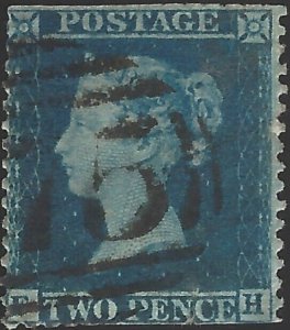 Great Britain Scott # 15 Used, 1855 Queen Victoria Stamp