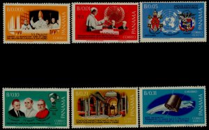 Panama 464-4e MNH Pope Paul VI, President Johnson, Earlybird Satellite