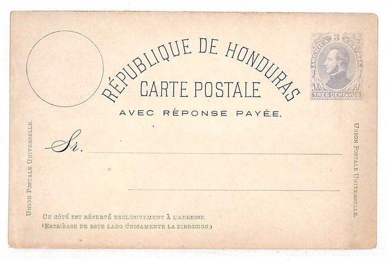 UU411 Honduras Blank Unused Postcard {samwells-covers}