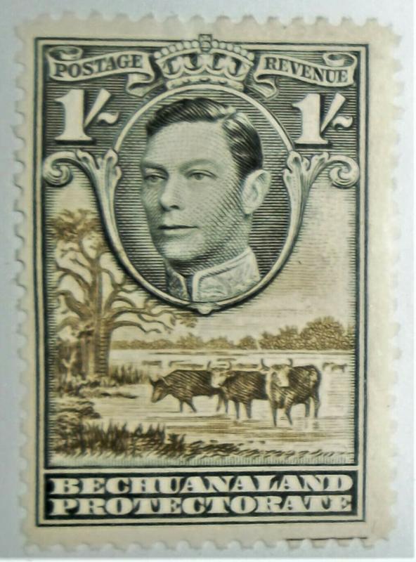 1938 Bechuanaland Protectorate Scott #131 King George VI