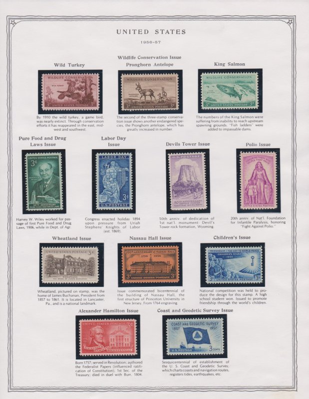 Americas Postage Stamps