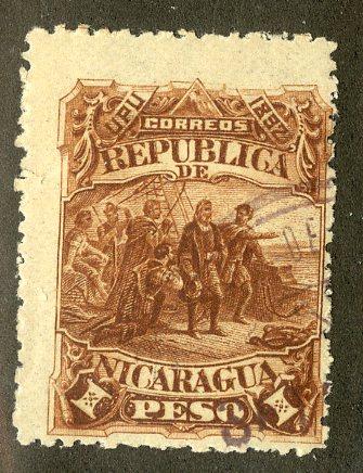 NICARAGUA 46 USED SCV $7.00 BIN $1.75 PEOPLE