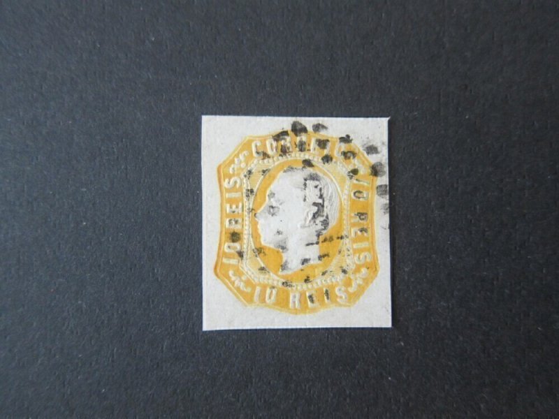 Portugal 1862 Sc 13 FU