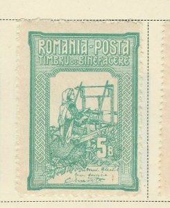 A5P47F63 Romania Semi-Postal Stamp 1906 5b+10bmh*-