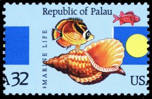 2999, Scarce Misperfed Error 32¢ Stamp Marine Life Mint NH - Stuart Katz