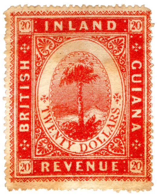 (I.B) British Guiana Revenue : Inland Revenue $20