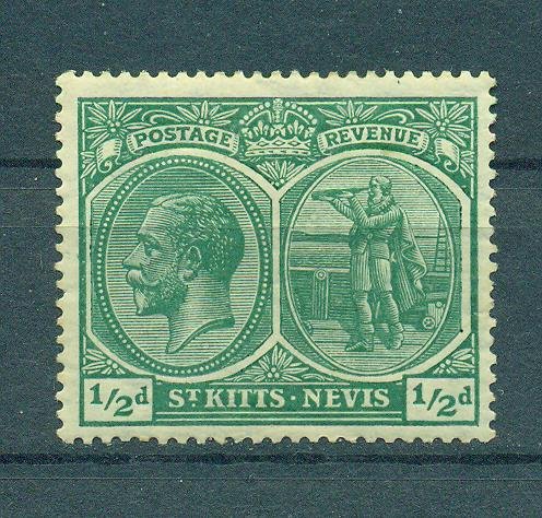 St. Kitts & Nevis sc# 24 (3) mh cat value $4.50