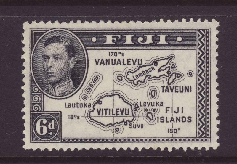 1940 Fiji 6d Perf 13½ U/Mint SG261