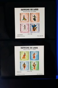 Worldwide Loaded Mint NH Mid to Late 1900s Stamp Collection