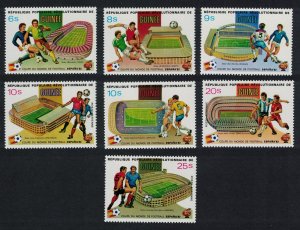 Guinea World Cup Football Championship Spain Football Stadia 7v 1982 MNH