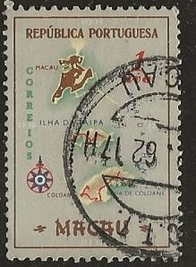 Macao - Scott # 383 - Used