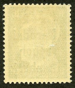 Germany Mi790(var) Unused LHOG Rumburg Local Overprint on 16(pf) Hitler Head