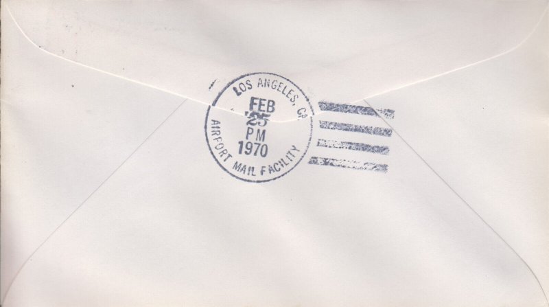 USA  First TWA 747 Service NewYork - Los Angeles  ( z388 )