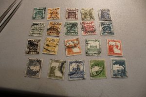 PALESTINE - LOT OF 20 DIFFERENT USED  (LOT 1)