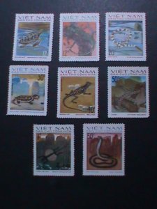 ​VIETNAM-1975 SC#790-7 RARE REPTILES COMPLETE SET MNH VF WE SHIP TO WORLD WIDE