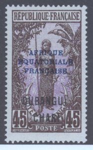 Ubangi, Scott #56, MH