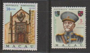 Macao SC 421, 422 Mint, Never Hinged