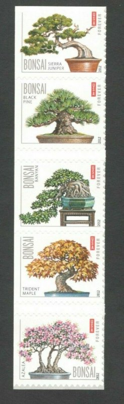 4618-22 (4622a) Bonsai Strip Of 5 Mint/nh FREE SHIPPING