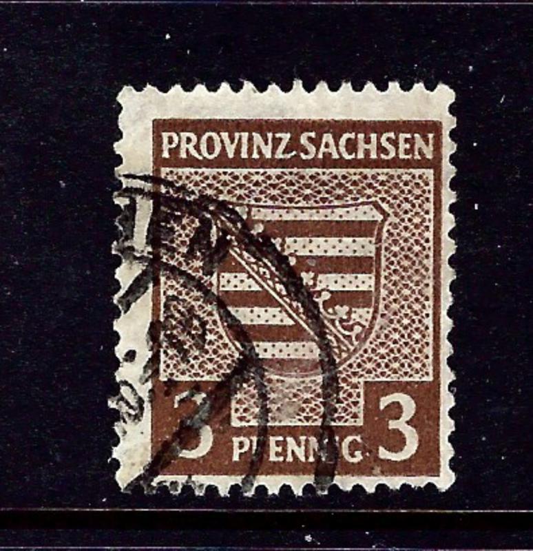 Germany-Saxony 13N2 Used 1946 Occupation Stamp