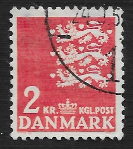 Denmark #298 2k Small State Seal