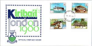 Kiribati, Worldwide First Day Cover, Ships, Aviation, Stamp Collecting