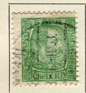 ICELAND; 1902 early Christian IX issue fine used 5a. value