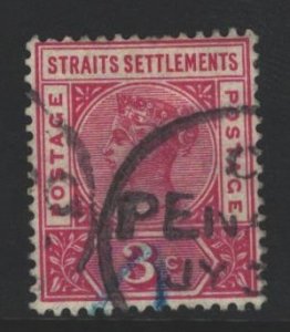 Straits Settlements Sc#84 Used