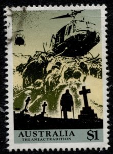 Australia #1177 Scenes from WWII Used - CV$1.50