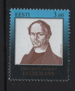 Estonia  #355  MNH  1998  Faehlmann