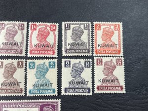 KUWAIT # 59-71-MINT/HINGED---COMPLETE SET---1945