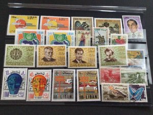 Lebanon mostly mint never hinged  stamps  Ref 60766 