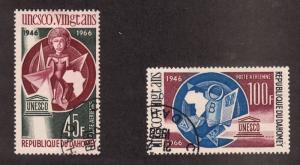 Dahomey - 1966 - SC C44-45 - Used