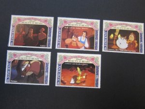 St Vincent 1992 Sc 1768-1773 Disney set MNH