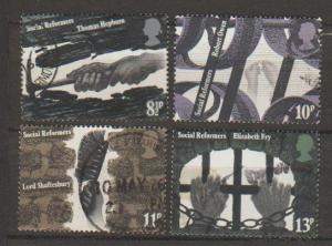 Great Britain SG 1001 - 1004 set Used 