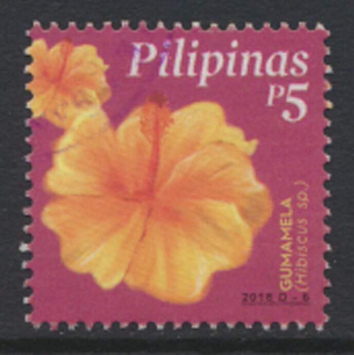 Philippines Used 2018   Flowers Hibiscus