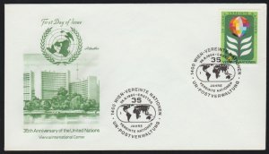 UNITED NATIONS 1980 FDC. # 14