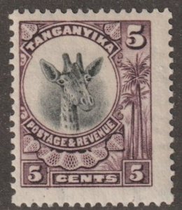 Tanganyika Scott# 10 1922 VF MH #2