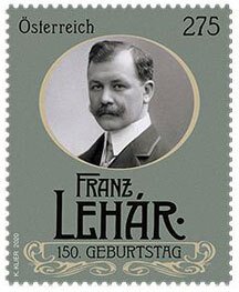 Scott #2886 Franz Lehar MNH