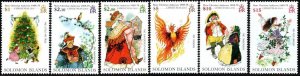 SOLOMON ISLANDS SG1153/8 2005 CHRISTMAS MNH