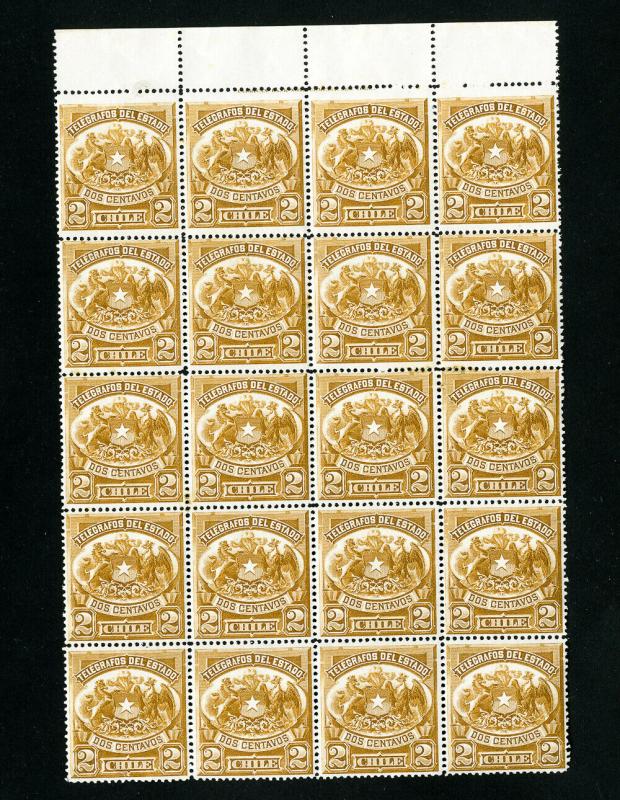 Chile Revenue Stamps