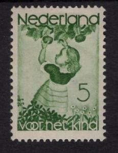 Netherlands  #B83  used  1935  child welfare 5+3c